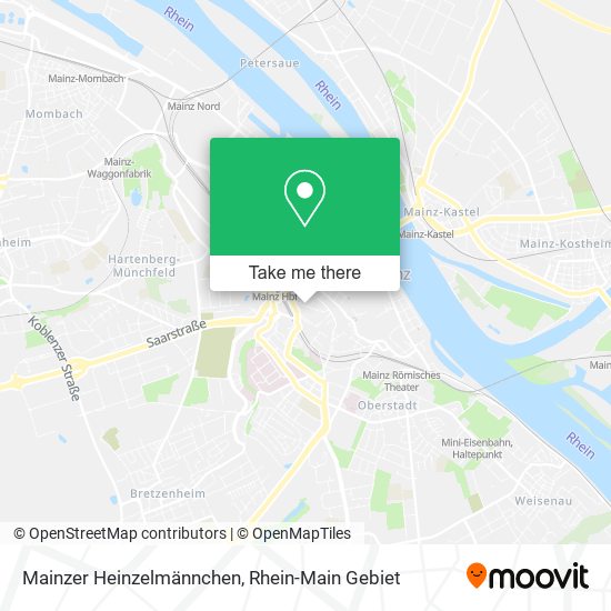 Mainzer Heinzelmännchen map