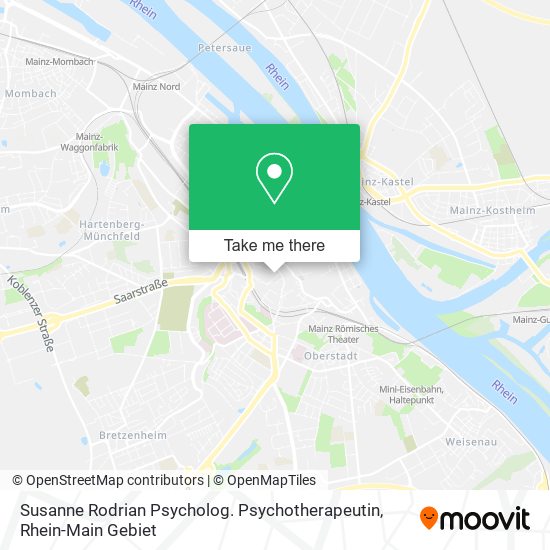 Susanne Rodrian Psycholog. Psychotherapeutin map