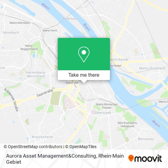 Aurora Asset Management&Consulting map