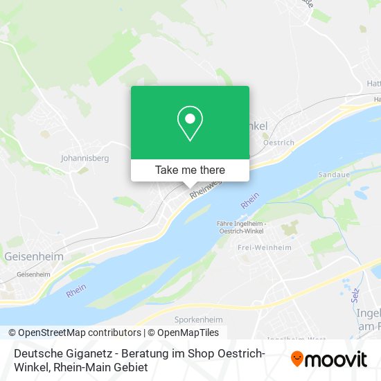 Карта Deutsche Giganetz - Beratung im Shop Oestrich-Winkel