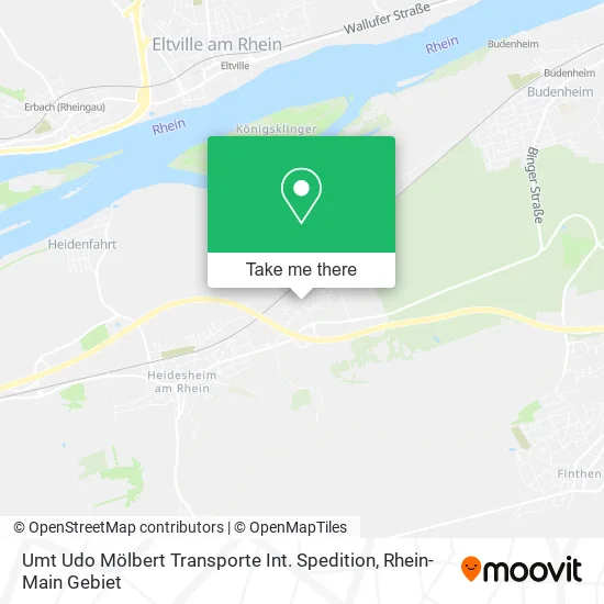 Карта Umt Udo Mölbert Transporte Int. Spedition