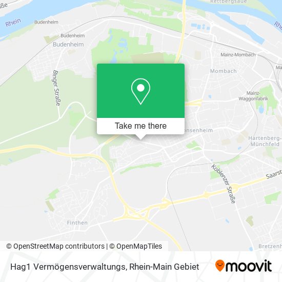 Hag1 Vermögensverwaltungs map