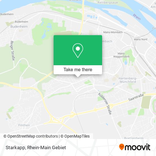 Starkapp map