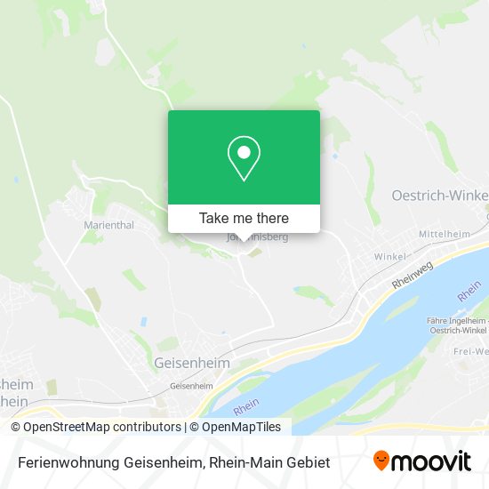 Ferienwohnung Geisenheim map