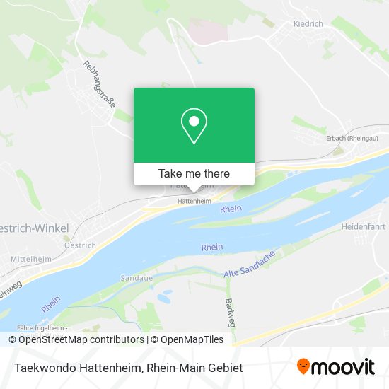 Taekwondo Hattenheim map