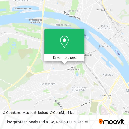 Floorprofessionals Ltd & Co map