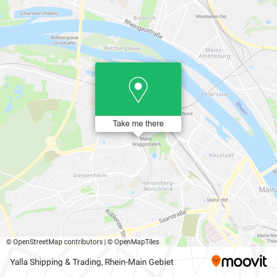 Yalla Shipping & Trading map