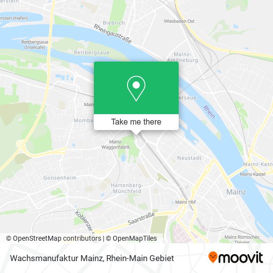 Карта Wachsmanufaktur Mainz