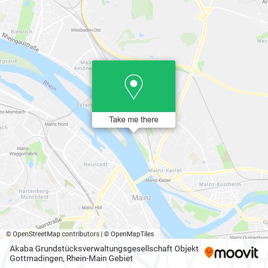 Карта Akaba Grundstücksverwaltungsgesellschaft Objekt Gottmadingen