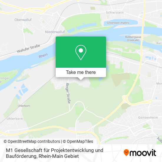 M1 Gesellschaft für Projektentwicklung und Bauförderung map