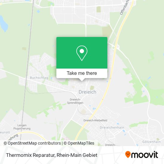 Thermomix Reparatur map