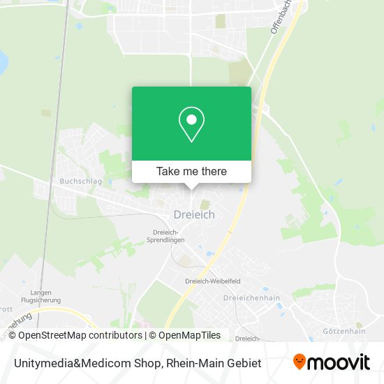 Unitymedia&Medicom Shop map