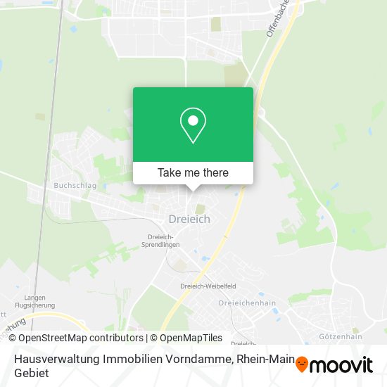 Hausverwaltung Immobilien Vorndamme map