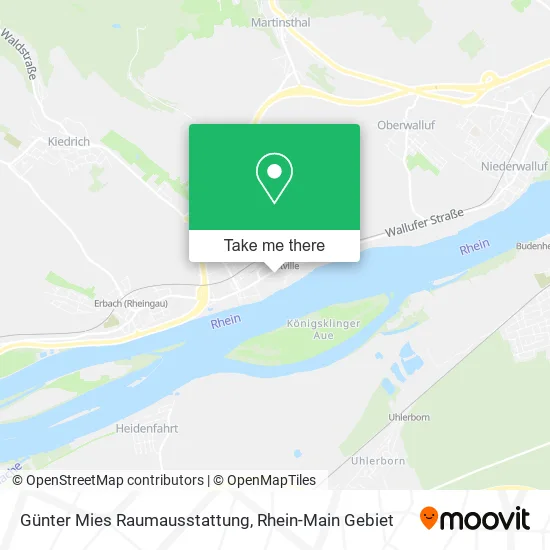 Карта Günter Mies Raumausstattung