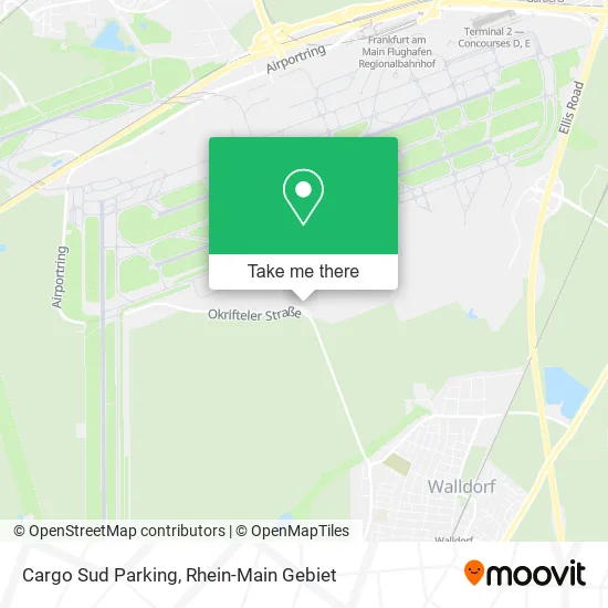 Карта Cargo Sud Parking