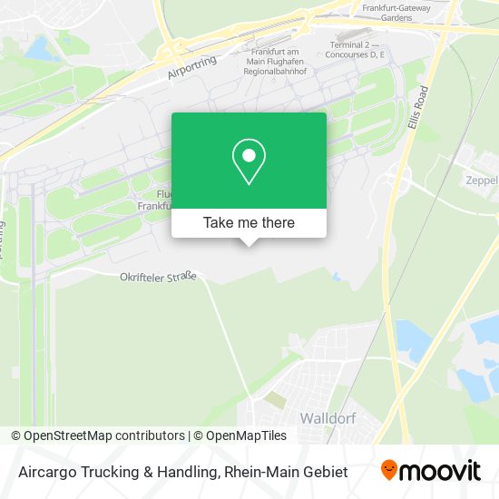 Карта Aircargo Trucking & Handling