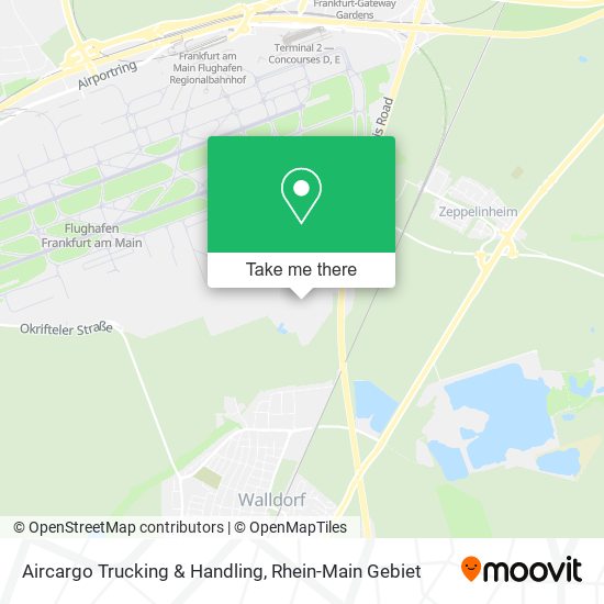 Aircargo Trucking & Handling map