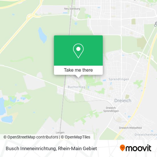 Карта Busch Inneneinrichtung