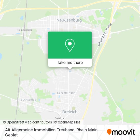 Ait Allgemeine Immobilien-Treuhand map