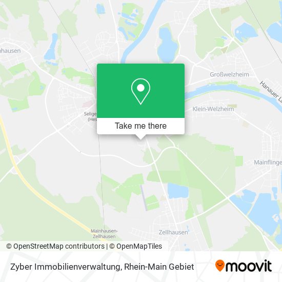 Zyber Immobilienverwaltung map