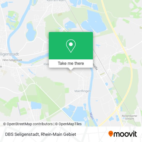 DBS Seligenstadt map