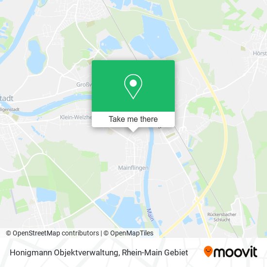 Honigmann Objektverwaltung map