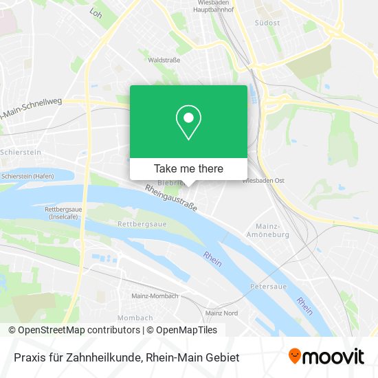 Praxis für Zahnheilkunde map