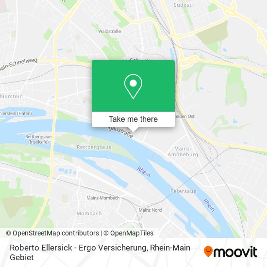 Roberto Ellersick - Ergo Versicherung map