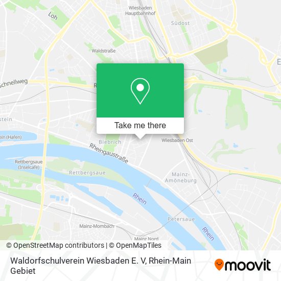 Карта Waldorfschulverein Wiesbaden E. V