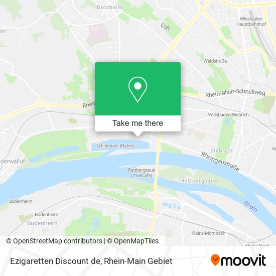 Ezigaretten Discount de map