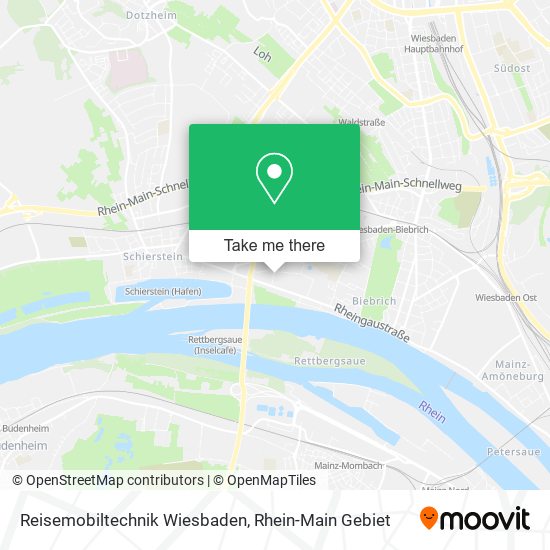 Карта Reisemobiltechnik Wiesbaden