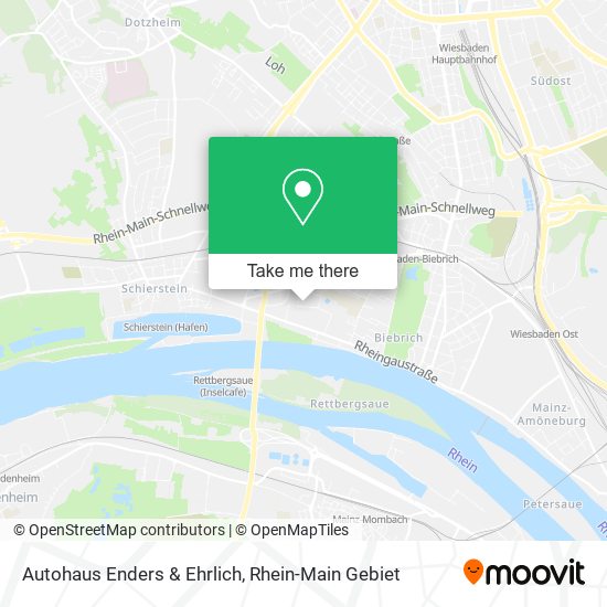 Autohaus Enders & Ehrlich map