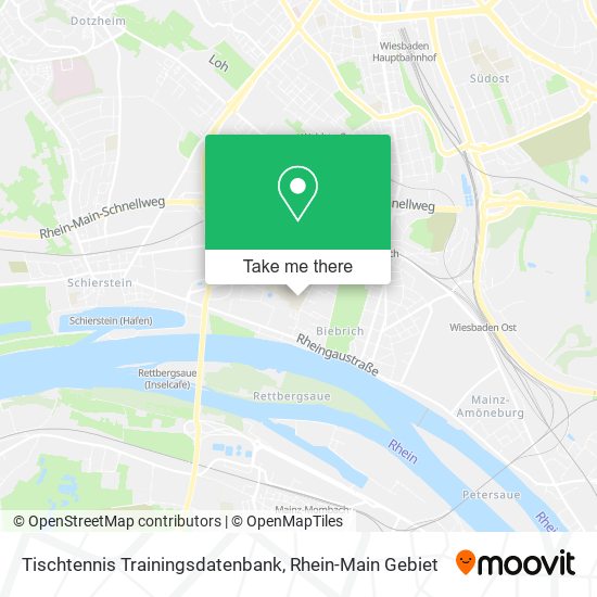 Tischtennis Trainingsdatenbank map