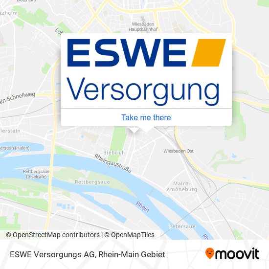 ESWE Versorgungs AG map