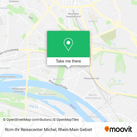 Rcm-Ihr Reisecenter Michel map