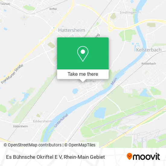 Карта Es Bühnsche Okriftel E V
