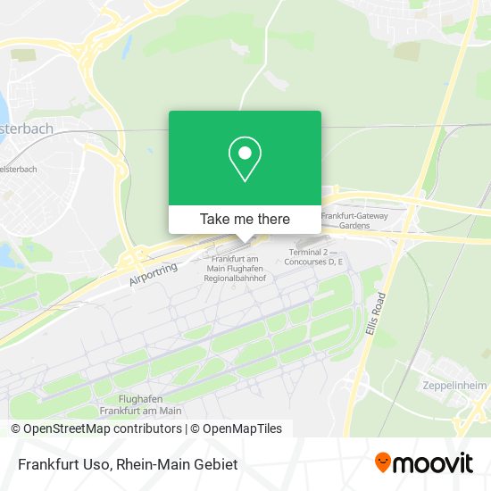 Frankfurt Uso map