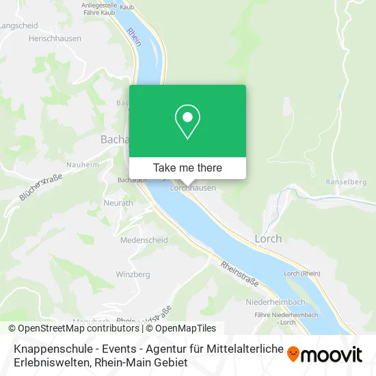 Карта Knappenschule - Events - Agentur für Mittelalterliche Erlebniswelten