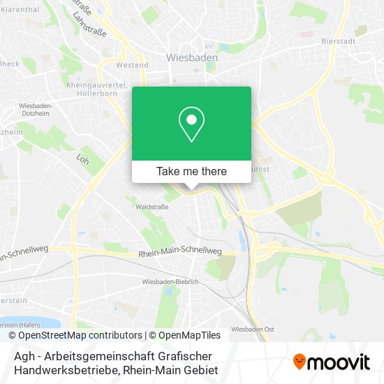 Agh - Arbeitsgemeinschaft Grafischer Handwerksbetriebe map