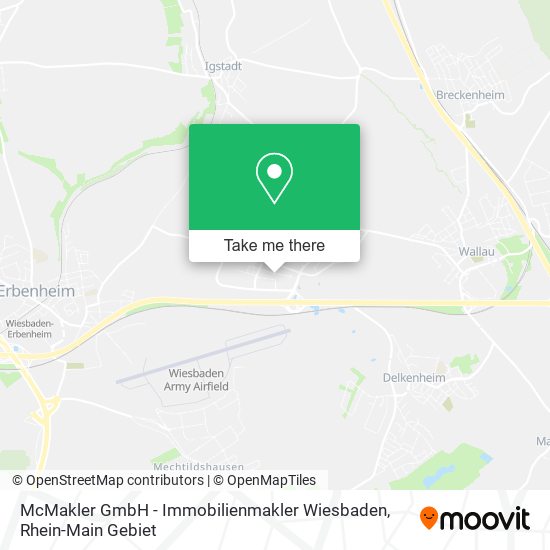McMakler GmbH - Immobilienmakler Wiesbaden map