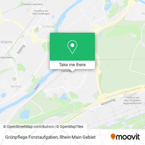 Grünpflege Forstaufgaben map