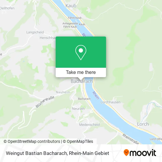 Карта Weingut Bastian Bacharach