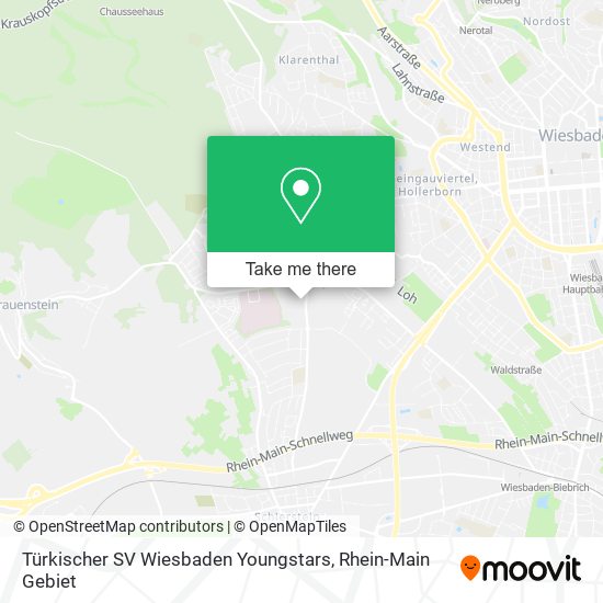 Türkischer SV Wiesbaden Youngstars map