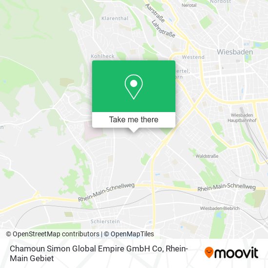 Chamoun Simon Global Empire GmbH Co map