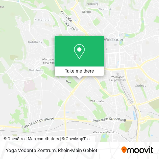 Карта Yoga Vedanta Zentrum