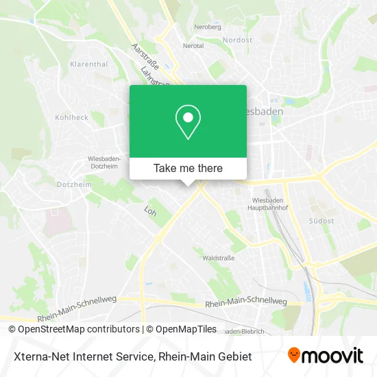 Карта Xterna-Net Internet Service