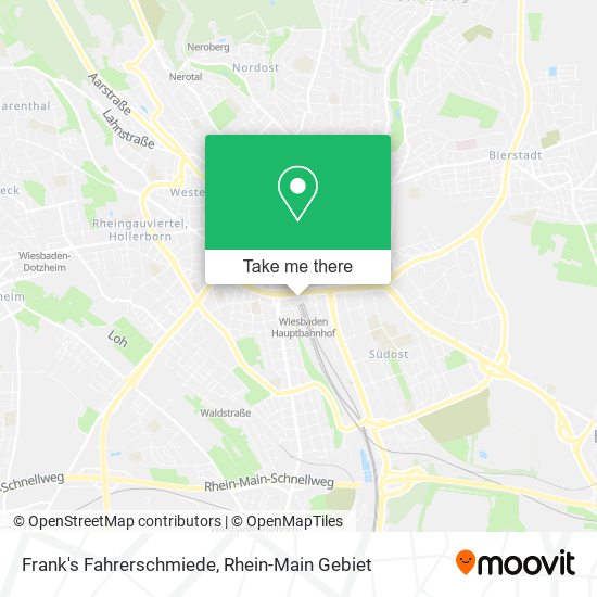 Frank's Fahrerschmiede map