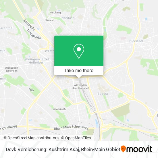 Devk Versicherung: Kushtrim Asaj map