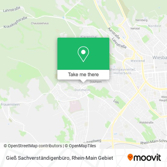 Gieß Sachverständigenbüro map