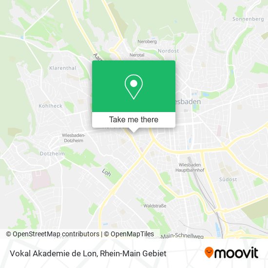 Vokal Akademie de Lon map